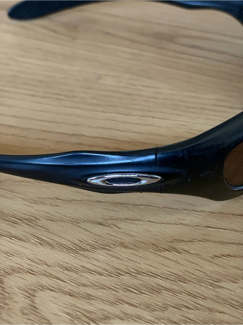 Oakley Monster Dog Vintage Matte Black Frame Sport Sunglasses Made in USA